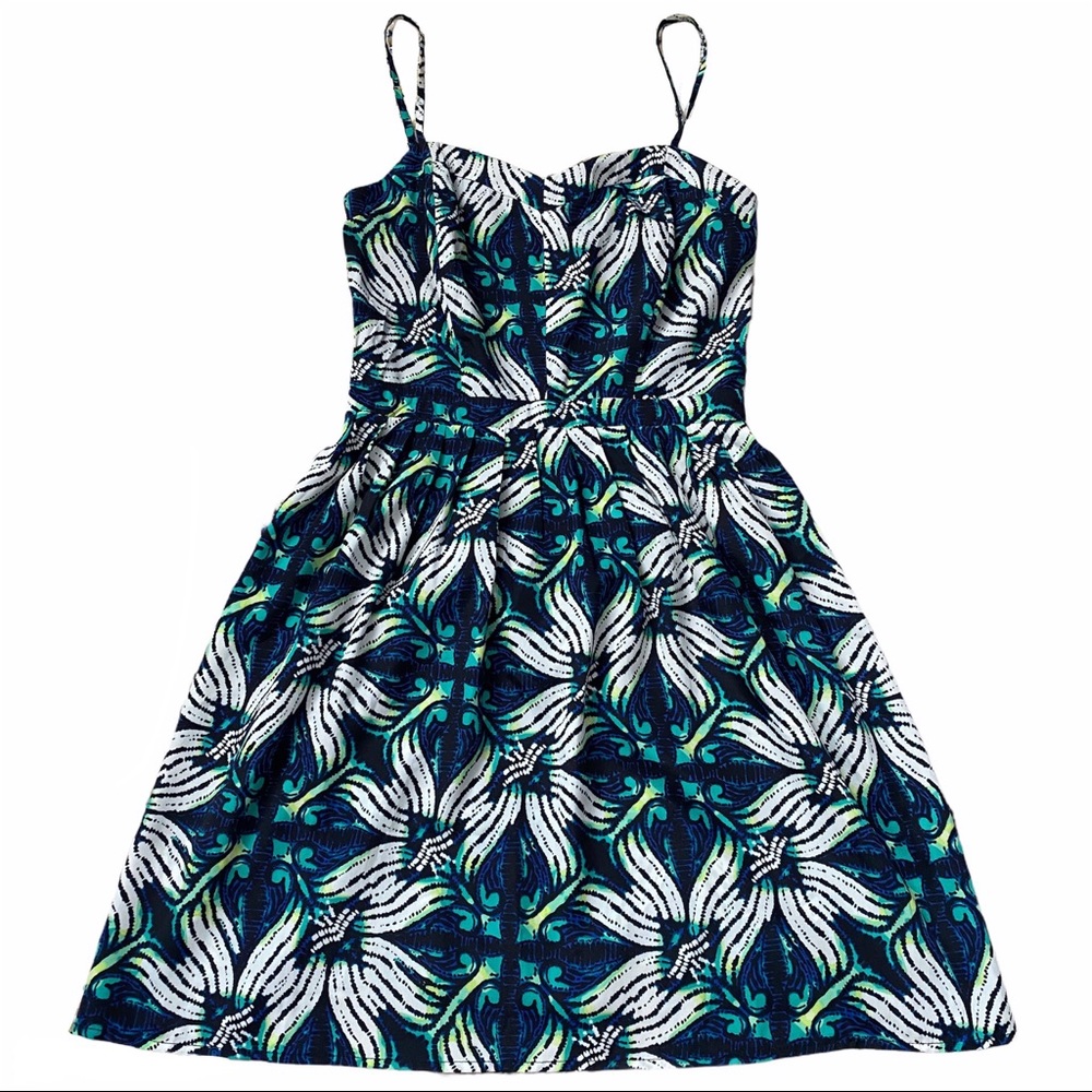 GAP Tropical Print Sundress Mini Dress Size 0
